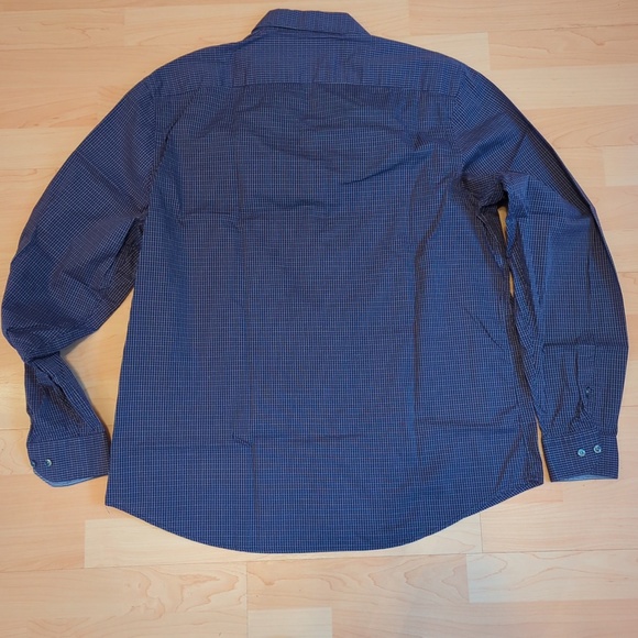 Lacoste Men’s Purple Long Sleeve Button Down Shirt - Picture 3 of 13